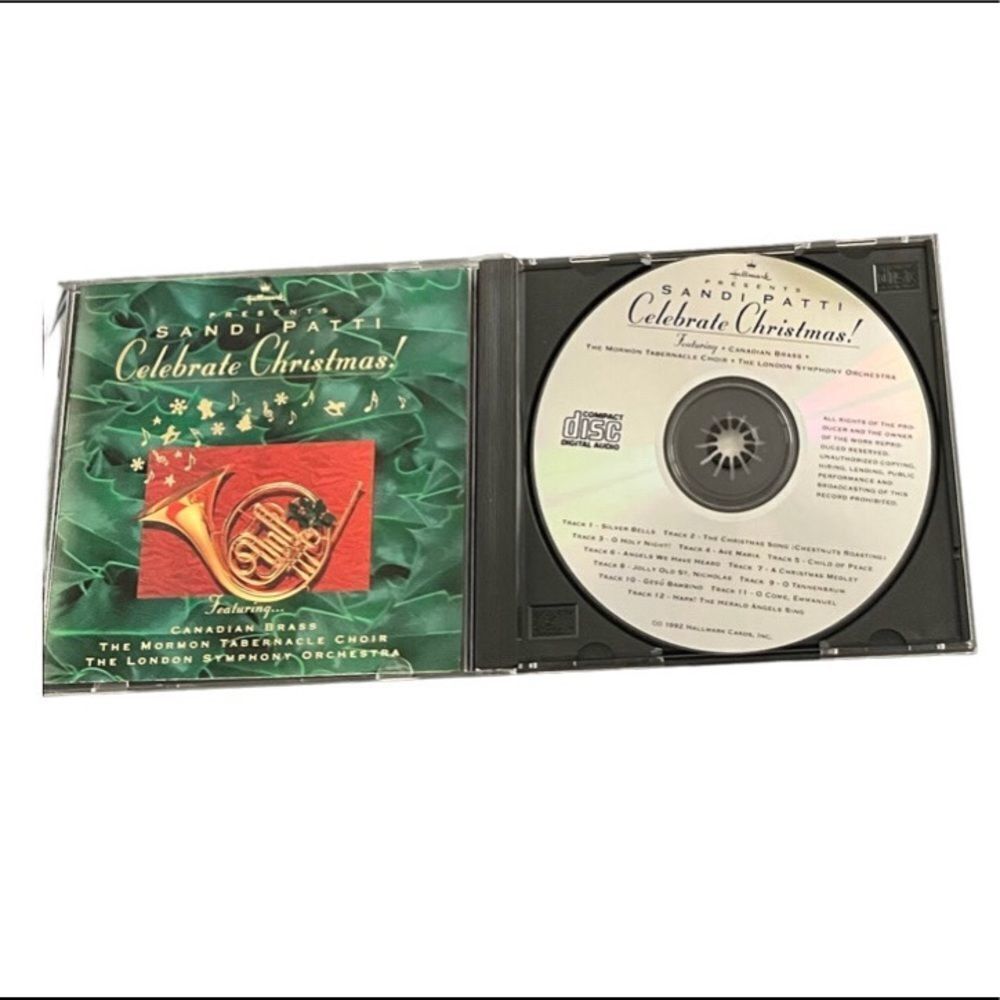 Sandi Patty Celebrate Christmas! From Hallmark CD - NWOT - Picture 3 of 5